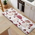 thumbnail image 5 of Red Mushroom Plant White Pattern Kitchen Rug Mat,Kitchen Runner Rugs Non Skid Washable,Decorative Kitchen Floor Mats for Kitchen,Sink,Laundry,17"x47.2", 5 of 7