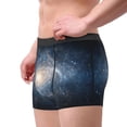 thumbnail image 2 of Fotbe The Galaxy Calzoncillos Tipo Boxer con Bolsa de Soporte Total para Hombre, X-Temp Fresco, Transpirable y de Secado Rápido-Small, 2 of 5