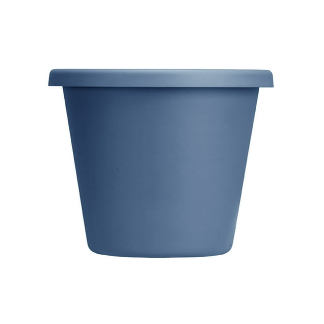 The HC Companies 24 Inch Indoor/Outdoor Classic Flower Pot Planter, Slate Blue