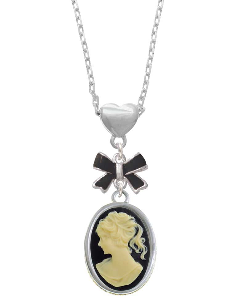 Cameo You are More Loved Baby Feet Heart Locket Necklace Delight Jewelry Oval