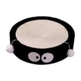 thumbnail image 4 of STARTIST Cat Scratch Pad Pet Gift Comfortable Durable High Dense Sisal Scratcer Board Black Circle, 4 of 9