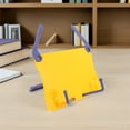 thumbnail image 4 of HEATSHAKING music sheet stand Yellow ABS 1Pack for Musicians and Students Travel Performance, 4 of 6