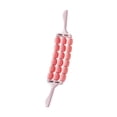 thumbnail image 1 of Rodillo de masaje de 3 filas, multifuncional, para pantorrillas, piernas y espalda, ideal para cintura, espalda y cuerpo. Rosa, 1 of 8