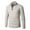 White Jacket for Men, variant on hopeusince Men's Turtleneck Zipper Ribbed Knitted Sweater Slim Fit Jumper Tops Beige L