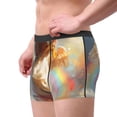 thumbnail image 2 of Yiaed Rainbow English Cocker Spaniel Print Men's Soft Cotton Boxer Shorts Breathable Boxers Underwear Moisture-Wicking Underwear Stretch Boxer Briefs for Man-X-Large, 2 of 5