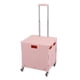 thumbnail image 5 of Carro Utilitario Plegable Caja De Transporte Rueda Compras Plegables Compras De Comestibles Ruedas De Gran Altura Pequeñas Para Bolsa Organizadora Para Carritos, 5 of 7