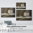 thumbnail image 5 of Vintage Landscape-CCCLXI By Wexford Home Framed in Black Wood Gallery Wrapped Canvas 25 in. x 37 in., 5 of 7