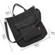 thumbnail image 2 of Crossbody Bag, Corduroy Tote Bag for Women Casual Shoulder Handbags Big Capacity Shopping Bag with Zipper and Pocket, 2 of 4