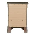 thumbnail image 5 of Glory Furniture Louis Phillipe 3 Drawer Nightstand in Gray, 5 of 5