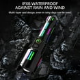 thumbnail image 4 of Lampe de Poche Laser Blanche Haute Luminosité Rechargeable Lampe de Poche LED Type C Charge Zoomable Affichage Numérique Poignée Fluorescente Camping Extérieur Randonnée Urgence Étanche Faisceau Fort Lampe Tactique, 4 of 9