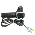 thumbnail image 3 of 2X Acelerador de de Bicicleta para Acelerador de Bicicleta Eléctrica 48V Acelerador de Manejar de Gas Llave de Bloqueo de Pantalla LCD, 3 of 5