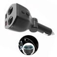 thumbnail image 4 of Llamada Manos Libres Cargador De Coche Inalámbrico Bluetooth Receptor De Radio Mp3 Audio Música Estéreo Adaptador Puerto Usb Dual Cargador Compatible Para Todos Los Teléfonos Inteligentes Speravity VI004391-00, 4 of 6