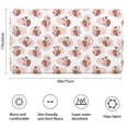 thumbnail image 3 of Pink Cow Strawberry Pattern Bathroom Rugs Mat,Non Slip Microfiber Bathroom Rug,Rubber Backing,Soft Bathroom Mats for Bathroom Floor,Tub and Shower,17x30in(43x75cm), 3 of 5