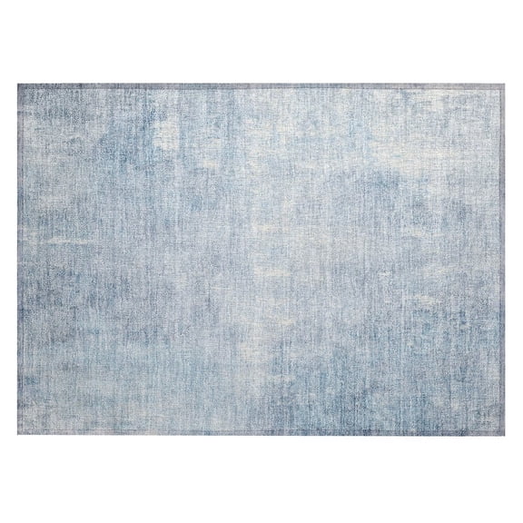 Dalyn Rugs Machine Washable Indoor/Outdoor Chantille Sky 1'8" x 2'6" Rug