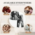 thumbnail image 5 of Goofa Running Horse Printed Women’s 2 Piece Pajama Set Super,Pajamas Women's Long Sleeve Sleepwear Soft Button Down Loungewear Pjs Lounge Set Nightwear-Small, 5 of 9