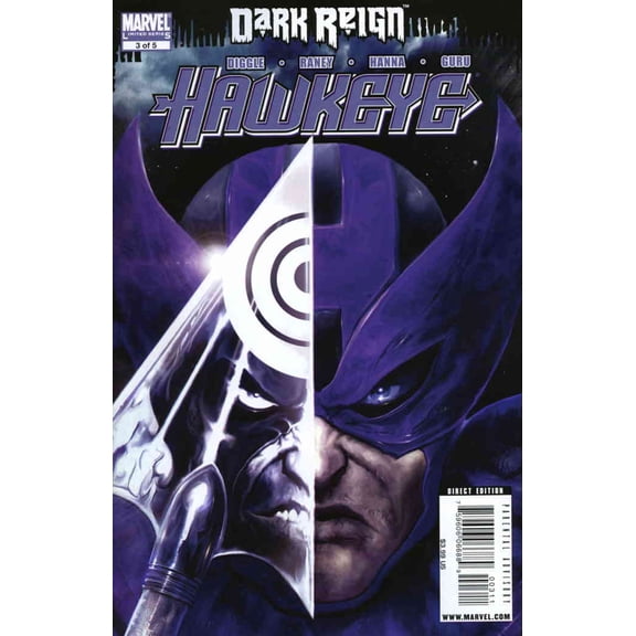 Dark Reign: Hawkeye #3 VF ; Marvel Comic Book