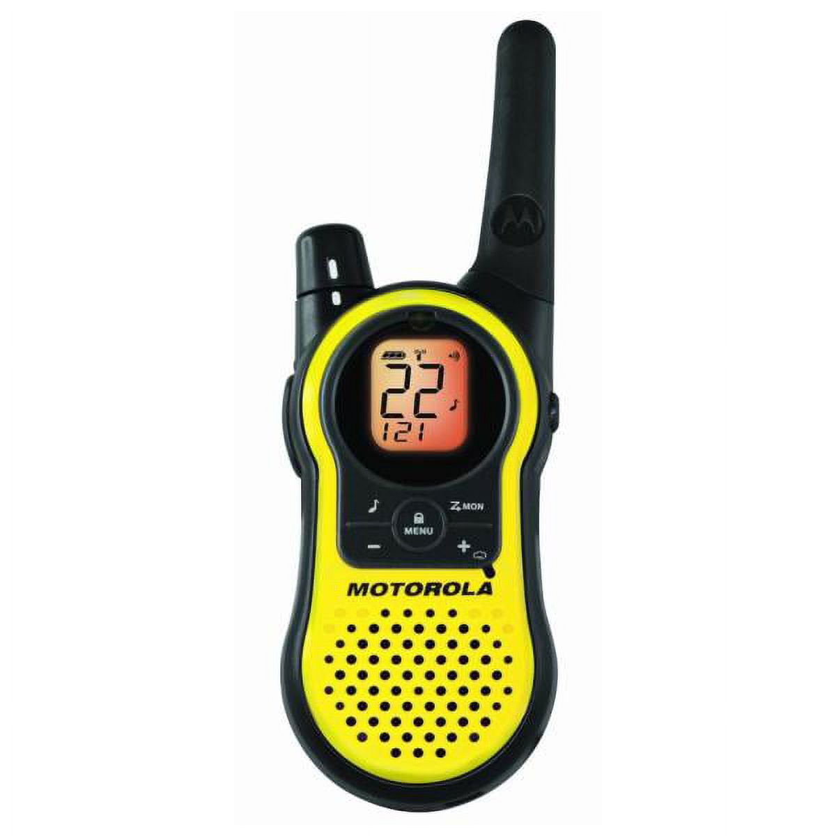 Talkabout 23-Mile Range 22 Channel Rechargeable 2-Way Radio - Yellow - image 5 of 5