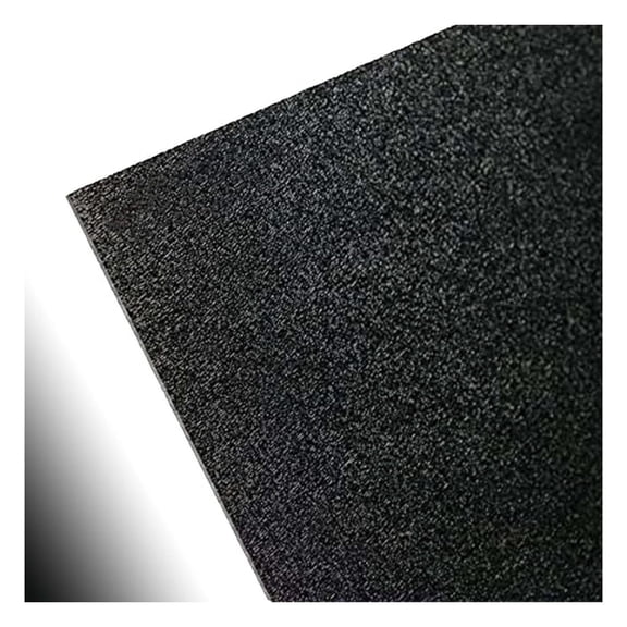 24x48 Black Plastic Sheet 1/8" Thick - Textured/Smooth Thermoforming Panel - Automotive Grade - Vacuum Forming, Crafting, DIY Projects