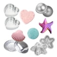 thumbnail image 4 of Juego de moldes para bombas de baño de aleación de aluminio, 10 Uds., sales de baño de burbujas DIY, moldes de burbujas, 4 of 5