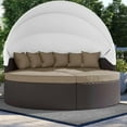 thumbnail image 4 of Modway Convene 5 Piece Canopy Outdoor Patio Daybed, Multiple Colors, 4 of 10