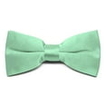 thumbnail image 5 of TieMart Adult Clip-On Bow Tie, Seafoam, 5 of 5