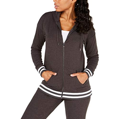 Ideology Womens Varsity Zip Hoodie Size XS