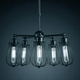 thumbnail image 2 of Luxrite Vintage T9 LED Tube Light Bulbs 60W Equivalent, 5000K Bright White, 550LM, Dimmable, 5W, UL, E26 Base 6 Pack, 2 of 7
