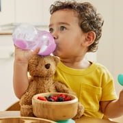 Munchkin® Any Angle™ Weighted Toddler Straw Cup with Click Lock™ Lid, 10 oz, Purple, Unisex
