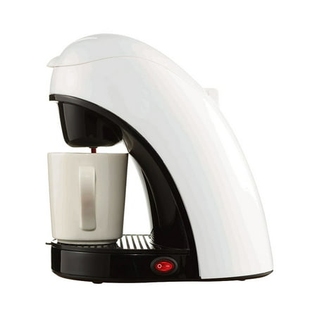 Brentwood Single Cup Coffee Maker with Ceramic Mug,