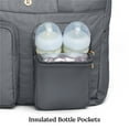 thumbnail image 4 of Huggies Sunshine Carry All Pack Tote Diaper Bag, Grey, 4 of 18