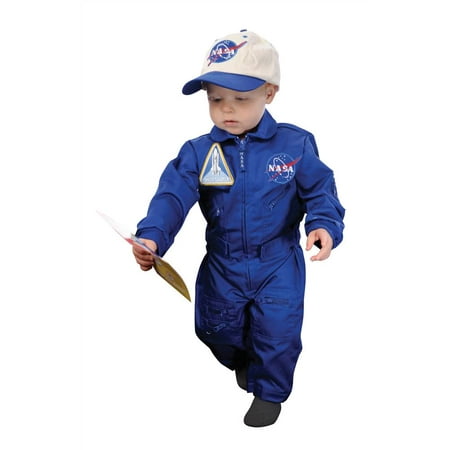 // 18 Months Flight Costume With Embroidered Cap//