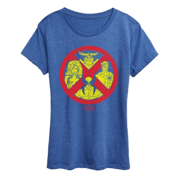 Marvel X-Men - Logo Characters - Women's Short Sleeve Graphic T-Shirt