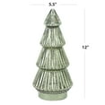 thumbnail image 2 of Better Homes & Gardens 12‘’  Decorative Tabletop Christmas Tree in Mercury Ribbed Green Glass, Large, 2 of 13