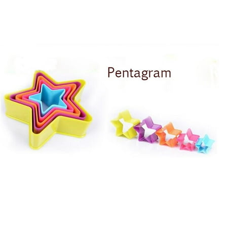 

7 Shape Biscuit Cake Dessert Shape Food Grade Plastic Mold Cut Chocolate Jelly Pudding Mousse Ring Cut Mold Modeling Gadget
