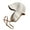 White, variant on Trapper Hat Winter Warm Hats Russian Fur Hat Ushanka Eskimo Hat Ear Flap with Faux Fur for Men or Women