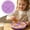 Violet, variante sur Yuehao Moule Gaufrier en Silicone Plateau de Cuisson Rond, Moule à Gâteau Antiadhésif Réutilisable pour Four, Noir