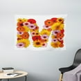 thumbnail image 1 of Letter M Tapestry, Flower Alphabet with Gerbera Daisies Natural World Written Language Summer Foliage, Wall Hanging for Bedroom Living Room Dorm Decor, 60W X 40L Inches, Multicolor, by Ambesonne, 1 of 2