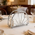 thumbnail image 1 of EGNMCR Half Tissue Tissue Box Paper High-end Napkin Kitchen Tissue Glass tissue holder, 1 of 6
