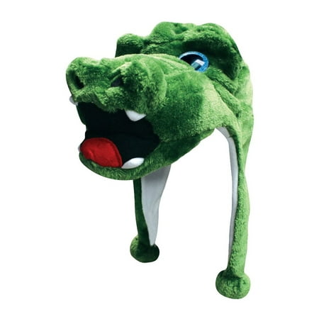 Critter Caps Trendy Big Eye Alligator Unisex Beanie Hat - Unique Halloween Costume Accessories and Christmas Season Gift Ideas
