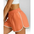 thumbnail image 4 of Real Essentials 5 Pack: Women’s Dry-Fit Dolphin Shorts – Athletic Running Workout Gym Lounge Active Casual (Plus Available), 4 of 6