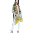 thumbnail image 4 of Elegant Timeless Full-Length Classic Kimono with Unique Artistic Print for Versatile Styling|SOL24A180, 4 of 7