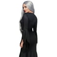 thumbnail image 4 of Leg Avenue Women's Floor Length Gothic Witch Dress, Medium/Large, Black, 4 of 5
