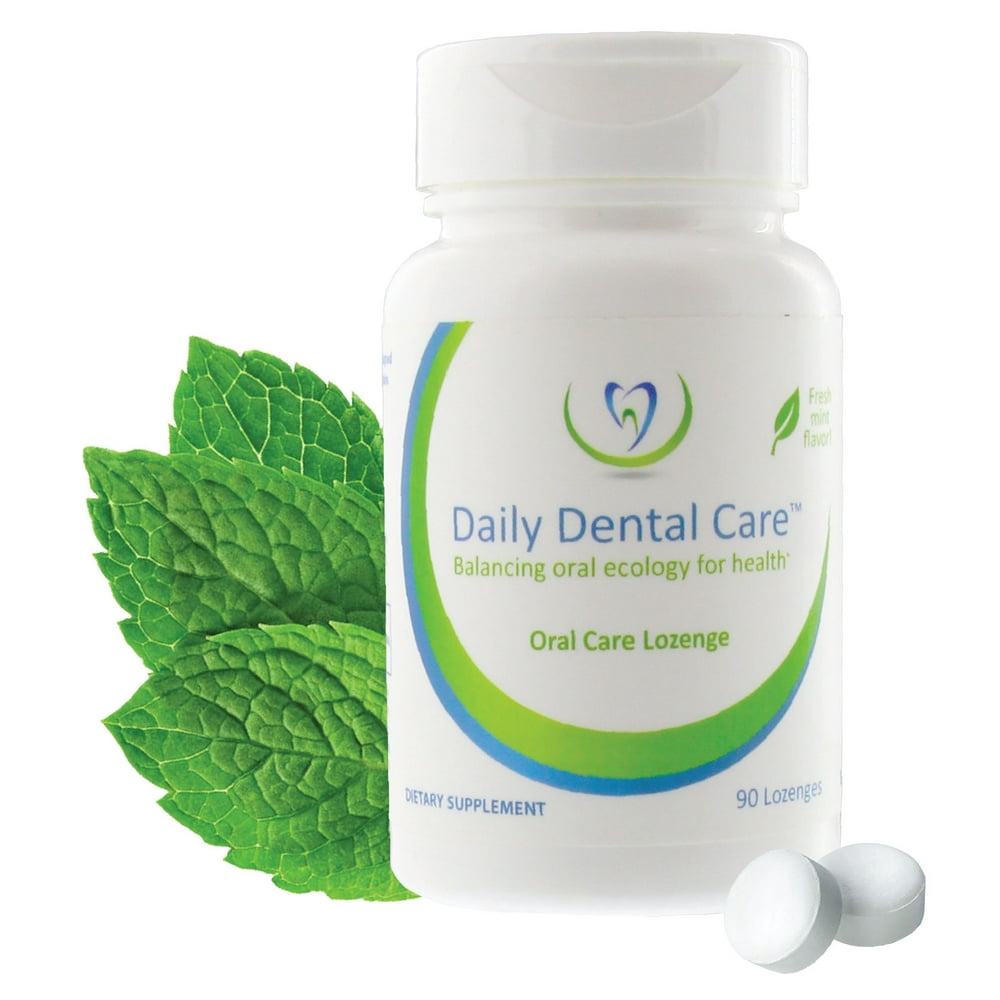 Daily Dental Care Fresh Mint Dental Mints superpowering Oral Bacteria