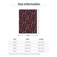 thumbnail image 5 of Sikiie Autumnal Forest Cozy Flannel Fleece Throw Blanket: Lightweight & Thick for All Seasons - Perfect for Women, Men, & Kids"80"x60", 5 of 6