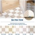 thumbnail image 6 of Garvee 5'x7' Checkered Area Rug Soft Plaid Carpet, Washable Non Slip Indoor Floor Mats for Living Room Bedroom Home Office, Camel, 6 of 8