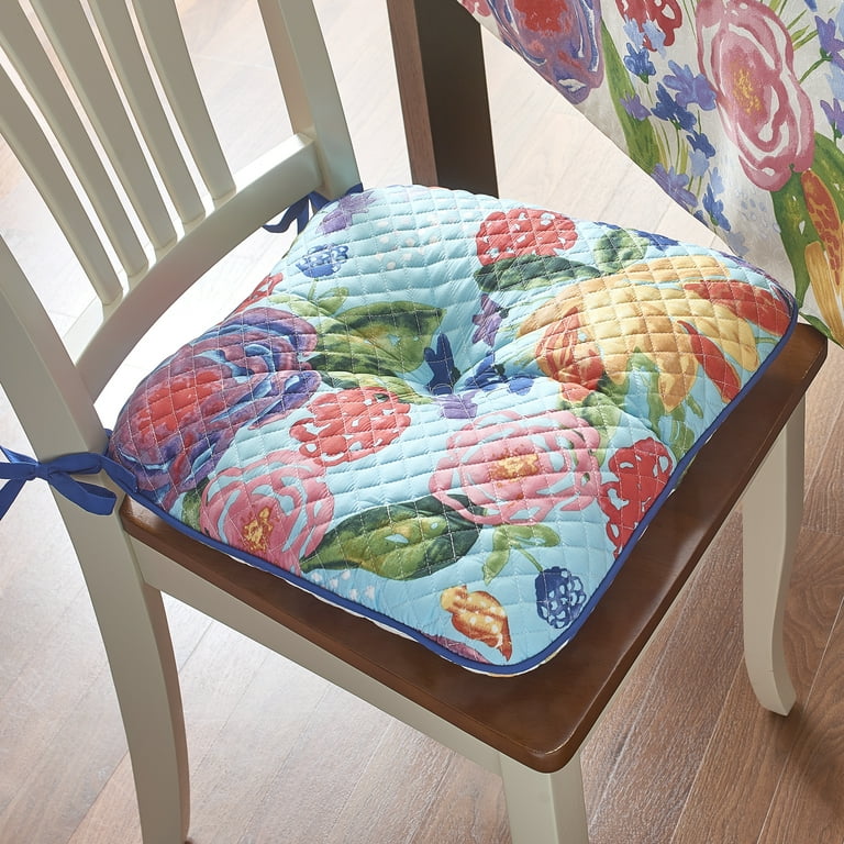 Pioneer woman chair pads hot sale