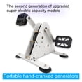 thumbnail image 2 of Dynamic Cycling Generator Fitness Power Generation Foot Pedal Hand Crank Generator Science Portable Outdoor Sports ,Handy Bright, 2 of 7