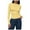 Yellow, variant on TTUHYWXI Womens Long Sleeve Shirts Basic Compression Going Out Crop Tops Fall Fashion Y2K Clothes 2026 (Yellow, XS)