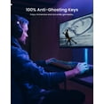 thumbnail image 3 of wegear Portable Mechanical Gaming Keyboard RGB Backlit wired Keyboard for Windows Laptop PC, 3 of 10