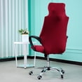 thumbnail image 4 of Stretchable Office Chair Covers Removable Gaming Chair Covers Chair Slipcovers Red, 4 of 6